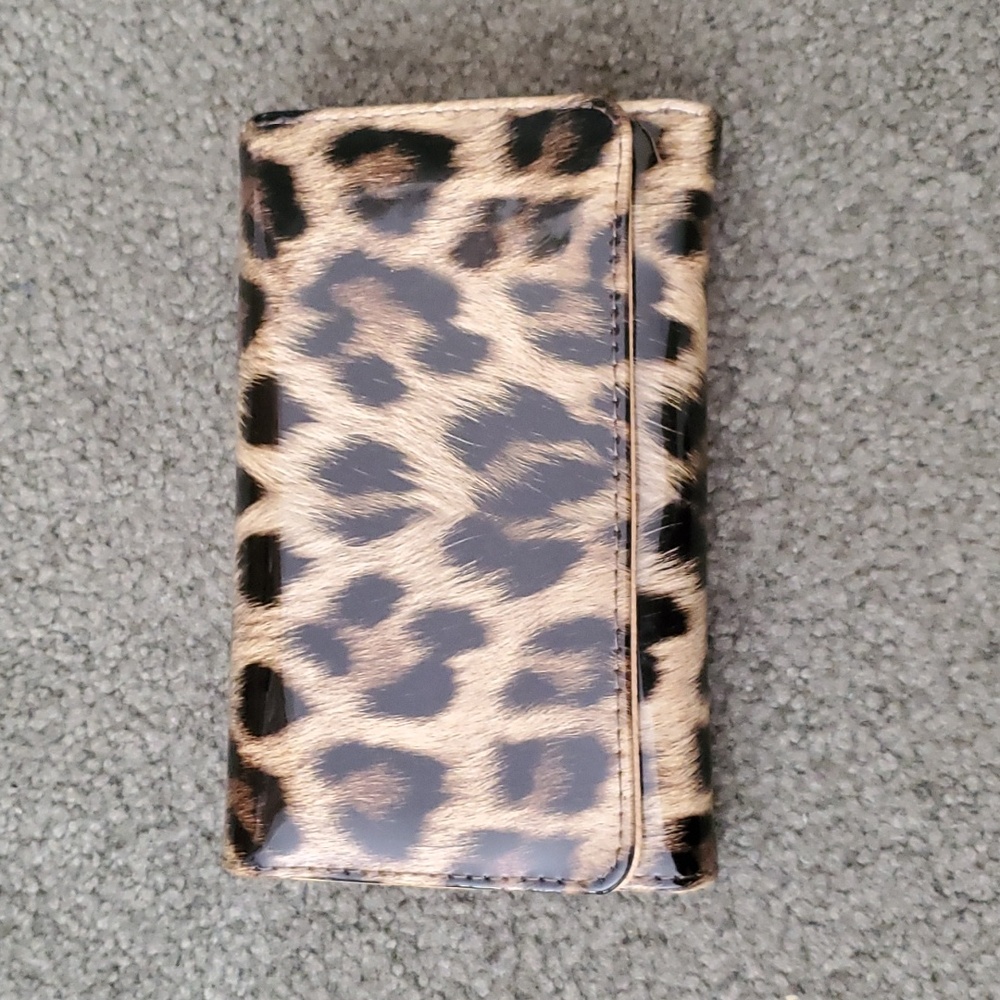 NWOT Leopard Print Wallet